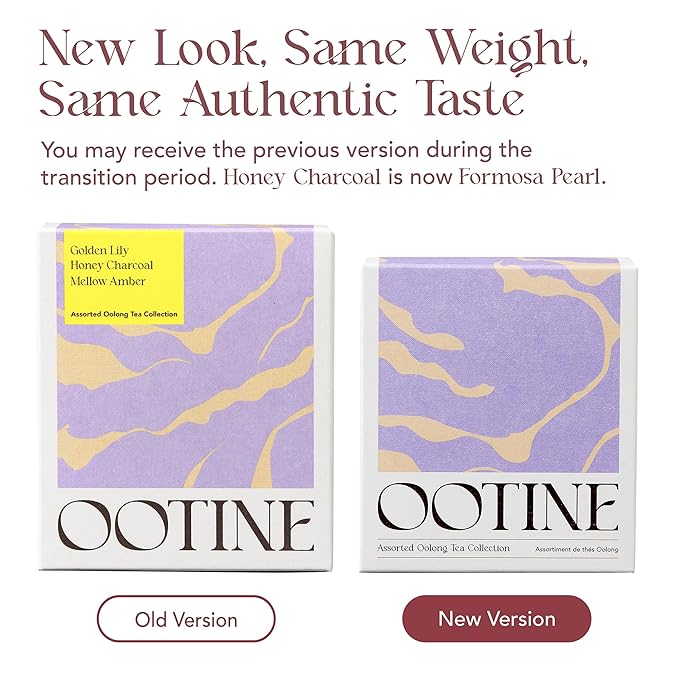 OOTINE Oolong Tea Bags โ Taiwan Tea Loose Leaf Gift Set (3 Flavors, 9 Pyramid Sachets), Individually Wrapped, Handcrafted, Single-Origin Taiwanese Oolong, Multiple Infusions - Bloomnest