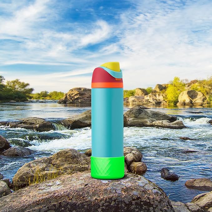 Silicone Boot for Owala Water Bottle 24 oz 32 oz 40 oz, Anti-Slip Protective Sleeve for FreeSip/Twist/Flip Stainless Steel Water Bottles Accessories BEONSKY