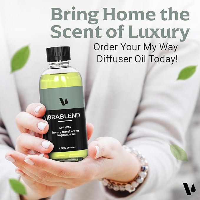Hotel Fragrance Collection Diffuser Oil, Aromatherapy, Hotel Scent Oil Diffuser for Home, Scents for Home, Inspired by My Way - Bloomnest