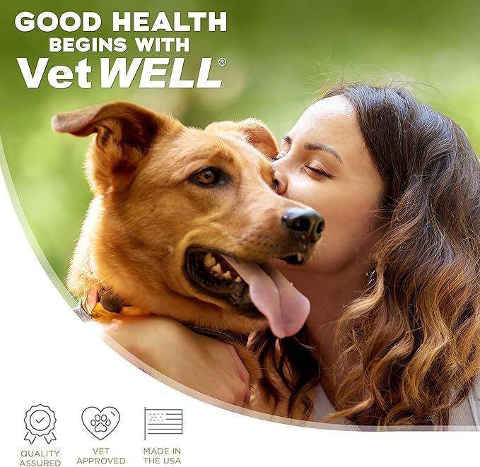 VetWELL Ear Cleaner for Dogs and Cats - Otic Rinse for Infections and Controlling Ear Infections and Odor in Pets - 8 oz (Sweet Pea Vanilla) - Bloomnest