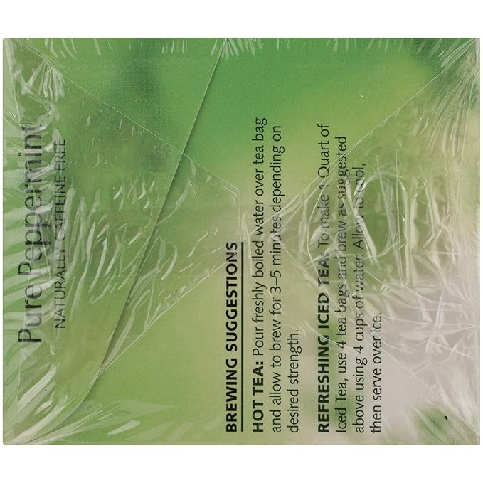 Twinings Pure Peppermint Herbal Tea Bags, 20 Count (Pack of 3) - Bloomnest