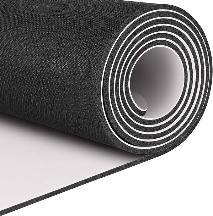 Retrospec Laguna 5mm Yoga Mat - Fitness Mat for Women, Men & Children, Slip-Resistant and Moisture Absorbing Exercise Mat for Home, Pilates, Yoga and Floor Workouts - Bloomnest