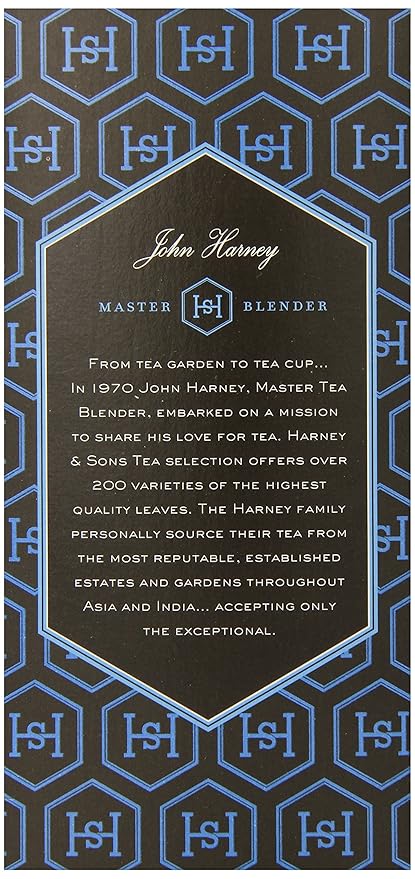 Harney & Sons Black Tea, Orange Pekoe, 20 Tea Bags (Pack of 2) - Bloomnest