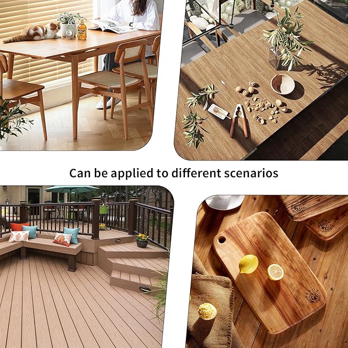 32 oz 100% Natural Pure Tung Oil for Wood Finishing Food Grade Safe, Waterproof Tung Oil for Wood Floors Indoor & Outdoor Furniture - Bloomnest