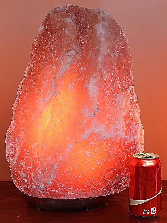 Giant Natural Himalayan Crystal Rock Salt Lamp 60~70 lbs - Bloomnest
