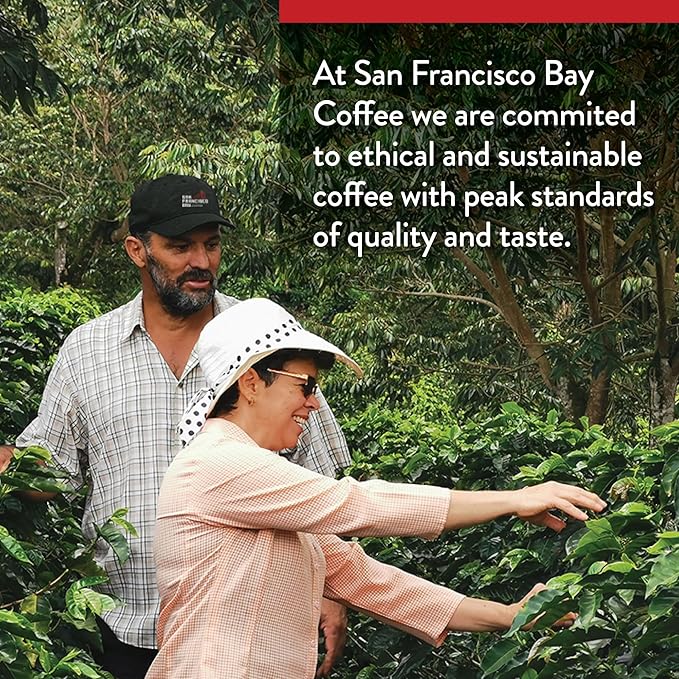 San Francisco Bay Compostable Coffee Pods - Donut Shop (12 Ct) K Cup Compatible including Keurig 2.0, Light Roast - Bloomnest