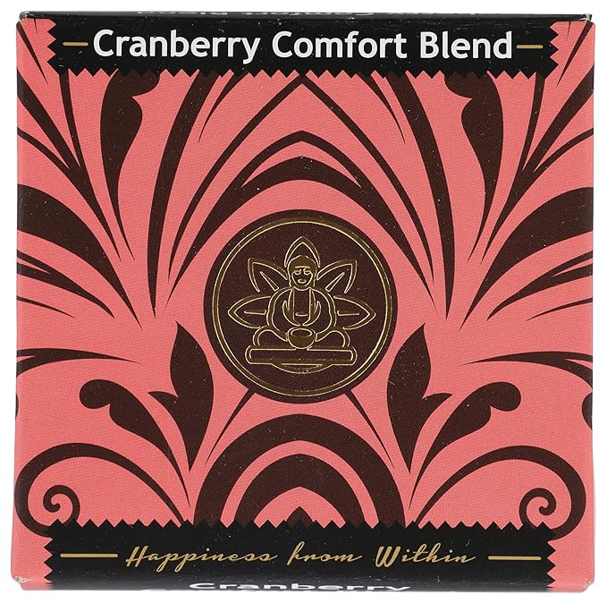 Buddha Teas - Organic Cranberry Comfort Blend - Herbal Tea - For Health & Wellbeing - With Antioxidants & Minerals - Clean Ingredients - Caffeine Free - OU Kosher & Non-GMO - 18 Tea Bags (Pack of 1) - Bloomnest