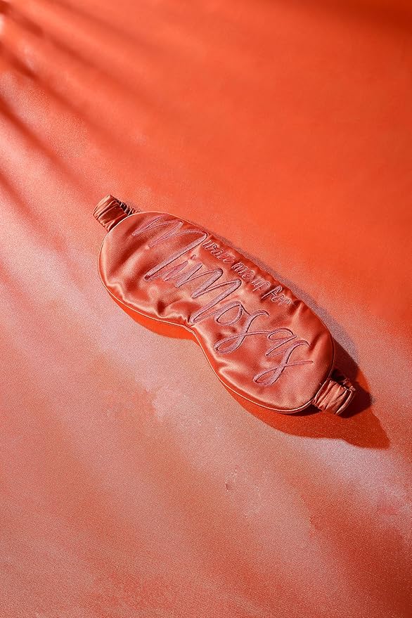 Luxury Silk Sleep Mask 22-Momme Mulberry Silk Ultra Comfort Deeper Relaxation Present-Ready Packaging Luxury Christmas for Her Eyeshade for Night Sleeping Travel Nap