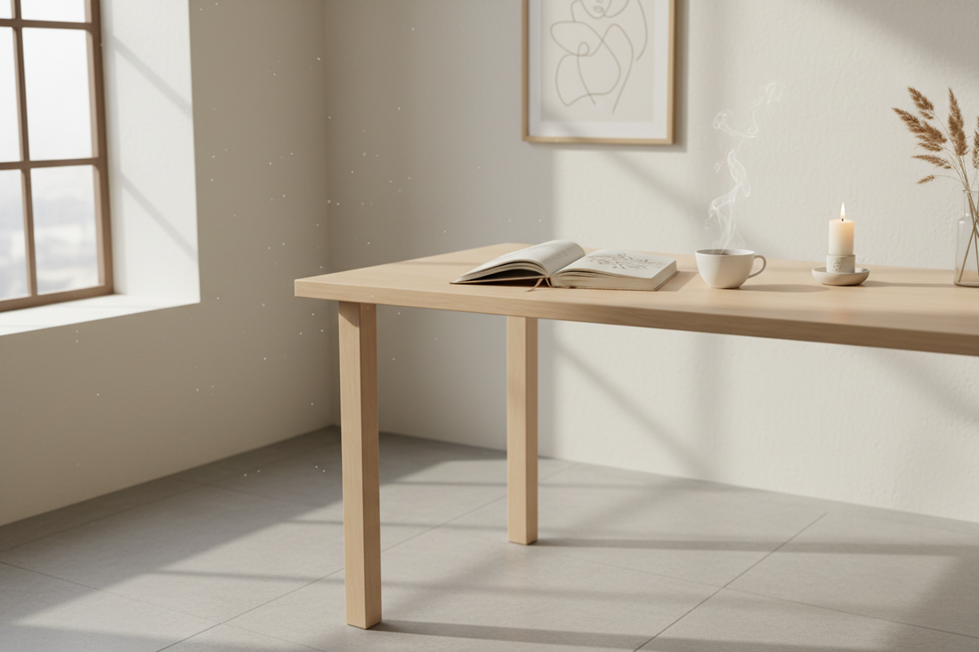 A high-quality journal and relaxing atmosphere for daily emotional clarity and mindfulness, by Bloomnest.