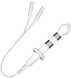 Discount TENS - Adjustable Anal Probe Electrode for TENS, EMS, E-Stim, Electro Stim Units – Pelvic Floor Exerciser, Prostate Stimulator, Stainless Steel & Bio-Plastic with 2mm Pin Connector. Model A1 Discount+TENS