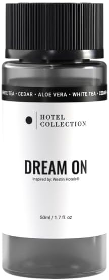 Hotel Collection Diffuser Oil - Dream On - Aromatherapy Essential Fragrance Oil - Bright White Tea, Sweet Vanilla, & Earthy Cedar - 50ML 1.7 Fl oz - Bloomnest