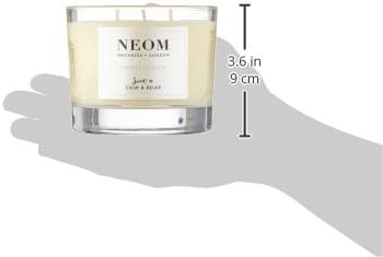 NEOM- Complete Bliss Scented Candle, 3 Wick | Blush Rose, Lime & Black Pepper | Essential Oil Aromatherapy Candle | Scent to De-Stress - Bloomnest