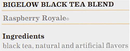 Bigelow Tea 003401 Raspberry Black Tea, Raspberry, 0.34 lbs, 28/Box - Bloomnest