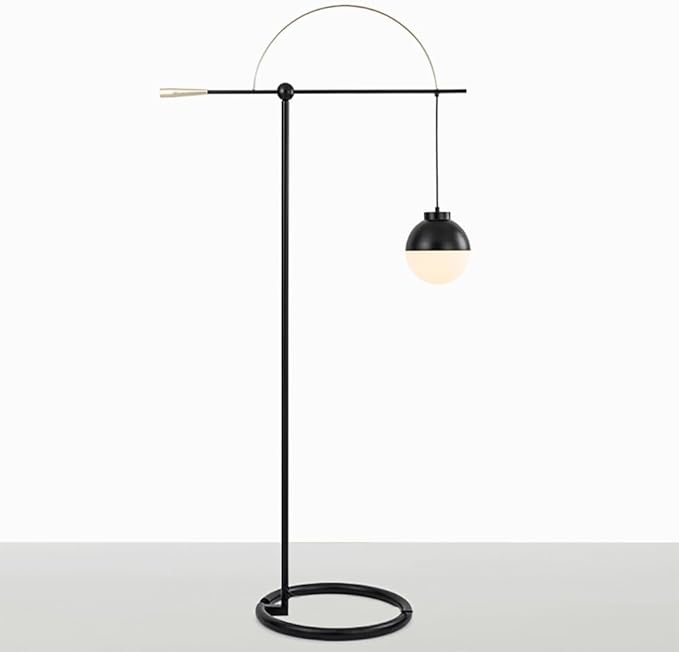 Nordic Floor Lamp Fashionable Modern Family Iiving Room Bedroom Creativity LED Decorative Standing Lightl (R) - Bloomnest