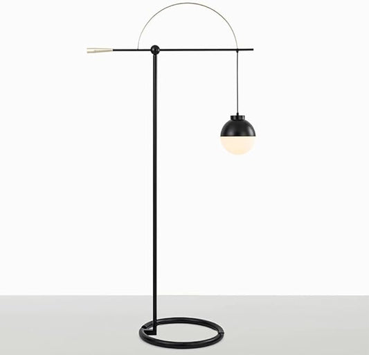 Nordic Floor Lamp Fashionable Modern Family Iiving Room Bedroom Creativity LED Decorative Standing Lightl (R) - Bloomnest