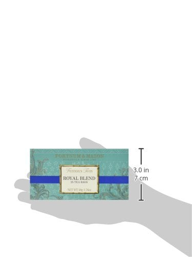 Fortnum and Mason British Tea. Royal Blend 25 Count Tea Bags (1 Pack) USA - Bloomnest