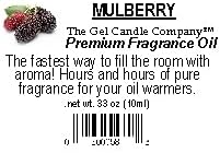 Sweet Mulberry Fragrance Oil in Amber Glass with Built in Dropper Diffusers and Burners 10 ML/.33 OZ.