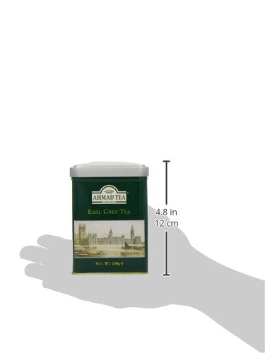 Ahmad Tea English Scene Caddy Earl Grey, 3.5-Ounce Tins (Pack of 6) - Bloomnest