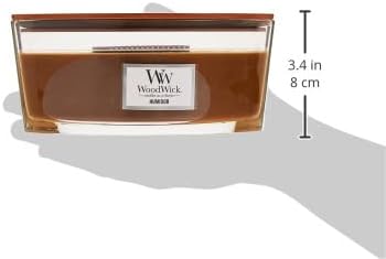 WoodWick Humidor Gifts for Women and Men, 16 oz Ellipse Candle with Crackling Wick - Bloomnest