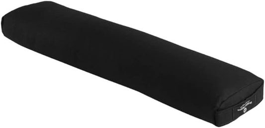 Hugger Mugger Pranayama Yoga Bolster - Very Firm, use Under Length of Spine for Deeper Breathing or Under Ankles, Handmade in The USA - Bloomnest