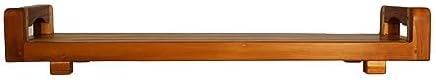 EcoDecors, 29 inch, with LiftAid Handles, Bath Tray for Tub, Bath Tub Tray Wood, Bathtub Table, Caddy for Bathtub in Natural Teak - Bloomnest