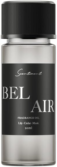 Scentiment Diffuser Oil - Bel Aiir | Aromatherapy Home Fragrance Oil | Luxurious Scent with Notes of Lily, Cedar, Musk (20ml) - Bloomnest