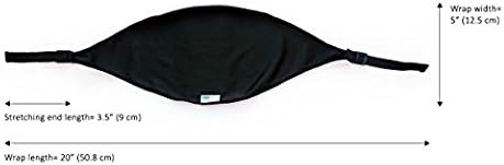 Eye Eco Tranquileyes Mini Sleep Eye Mask – Dark Eye Mask for Dry, Irritated Eyes - Soft Comfort Eye Shade - Adjustable Straps Creates Darkness – Travel, Nap, Sleep – Blue, Not One-Size-Fits-All - Bloomnest