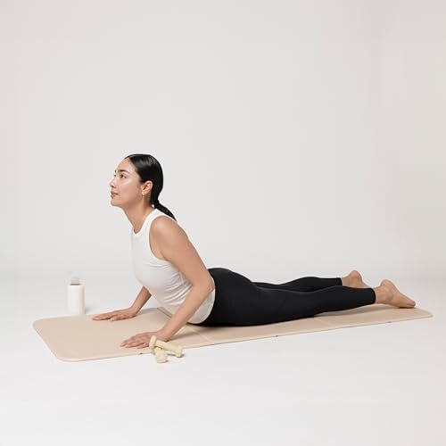 Stakt The Original Foldable Yoga Mat, Premium Fitness & Multi-Purpose Workout Mat with Non-Slip Surface, Portable & Lightweight for Studio or Home Use, As Seen on Shark Tank - Bloomnest