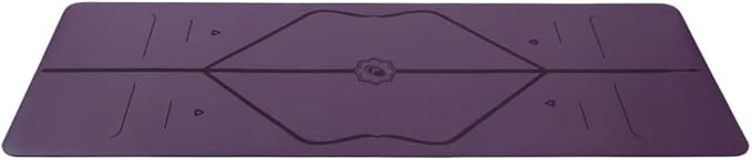 Liforme Travel Yoga mat – Patented Alignment System, Warrior-Like Grip, Non-Slip, Eco-Friendly, Ultra-Lightweight and Sweat Resistant, Made with Natural Rubber