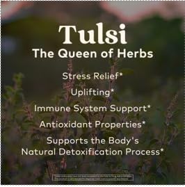 ORGANIC INDIA Tulsi Sleep Herbal Tea - Holy Basil, Ashwagandha, Chamomile, Night Time Tea for Bedtime, Stress Relieving & Relaxing, Immune Support, USDA Certified Organic - 18 Infusion Bags, 6 Pack - Bloomnest