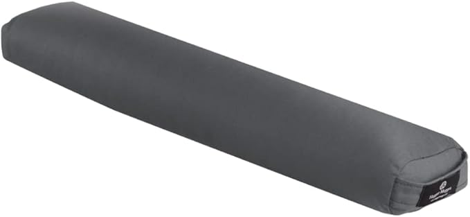 Hugger Mugger Pranayama Yoga Bolster - Very Firm, use Under Length of Spine for Deeper Breathing or Under Ankles, Handmade in The USA - Bloomnest