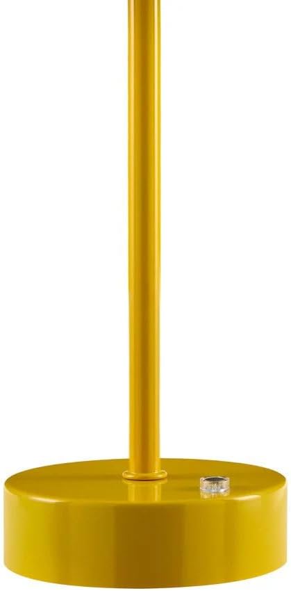 Mark&Day Table Lamps, Myka Traditional Bright Yellow Bedside Table Lamp for Nightstand Bedroom, Living Room or Office (11" H x 5" W x 5" D) - Bloomnest