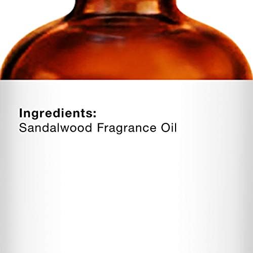 Majestic Pure Sandalwood Essential Oil with Glass Dropper - 1 Fl Oz - 100% Pure and Natural Sandalwood Oil - Premium Grade Essential Oils for Diffuser, Aromatherapy, Soap and Candle Making - Bloomnest