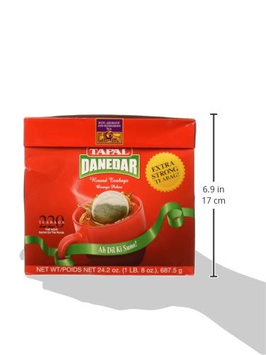 Tapal Danedar 2 Cup Round Tea Bags 220ct, (687.5g) - Bloomnest