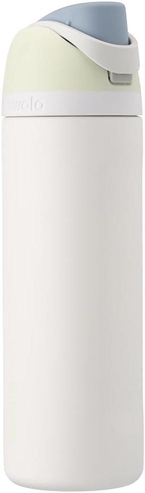Owala FreeSip Insulated Stainless Steel Water Bottle with Straw for Sports, Travel, and School BPA-Free Sports Water Bottle, 24 oz, Iced Breeze Owala