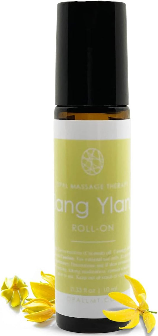 Premium Essential Oil Roll On Opal Massage Therapy (Ylang Ylang)