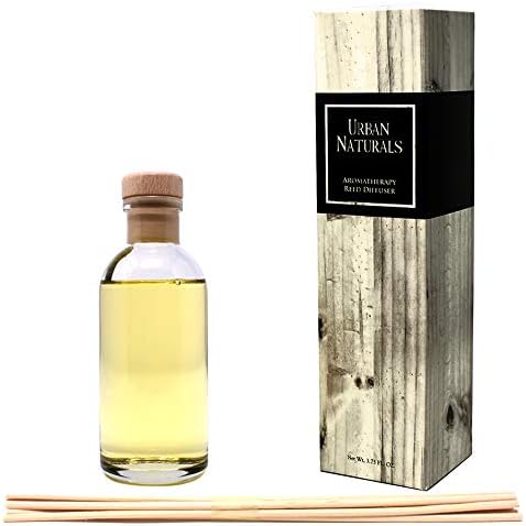 Urban Naturals Sugar Cookies Reed Diffuser Oil Set | Freshly-Baked, Buttery Cookie with Ginger Vanilla Frosting | Great Kitchen Scent | Made in The USA