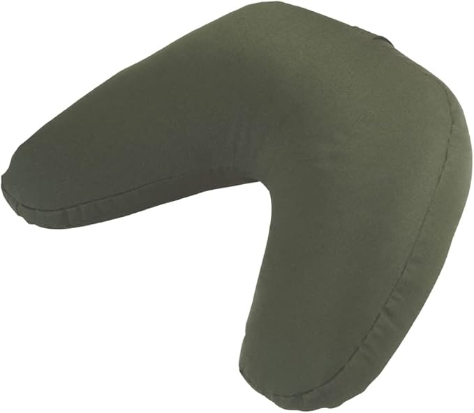 Hugger Mugger V-Shaped Meditation Cushion - Provides Support in Cross-Legged Sitting, Promotes Healthy Posture, Handmade in The USA - Bloomnest