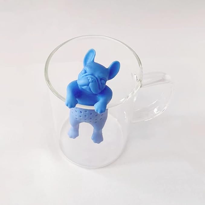 Cute Tea Infuser, Kitchenware Silicone tea strainer, Reusable Tea Diffuser Filter is made of food grade silicone for brewing loose leaf tea or coffee Cute tea infusers Gift Set