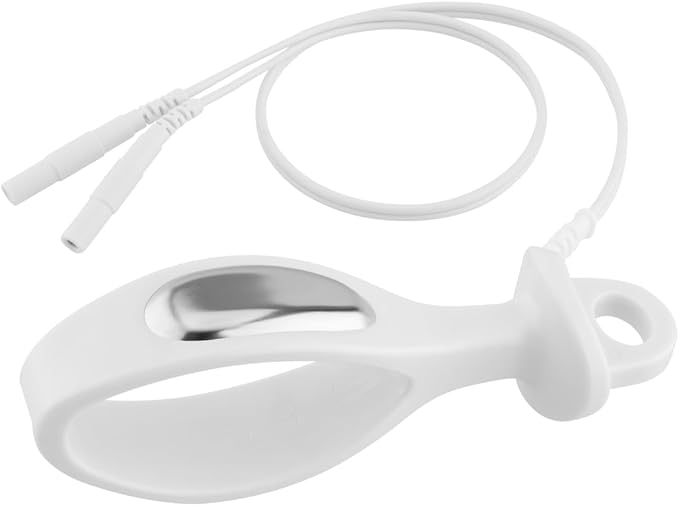Discount TENS - Vaginal Probe Electrode for TENS EMS Estim Electro Stim Units – Pelvic Floor Exerciser & Kegel Stimulator, Medical Grade Stainless Steel & Bio-Plastic with 2mm Pin Connector. Model V3 Discount+TENS