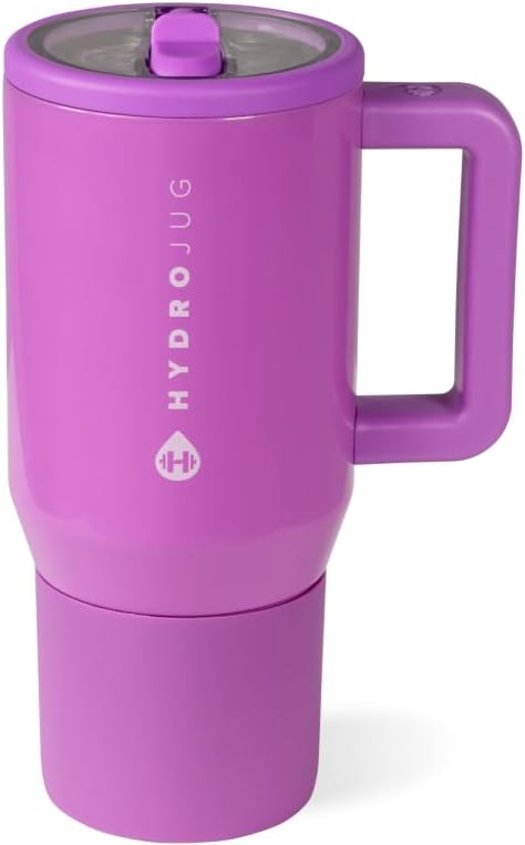 HydroJug Kids - 20 oz Insulated Kids Water Bottle with Flip Straw & Handle | Leak-Proof & Durable | Perfect for School, Sports, Lunch, Travel & Camp, Pulse - Bloomnest