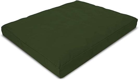 Bean Products Meditation Cushion - Zabuton Meditation Pillows for Sitting on Floor, Yoga Cushion, Cotton Yoga Pillow, Zen Kneeling Prayer Pad- Made in USA - Premium 32x26x3, Earth - Bloomnest