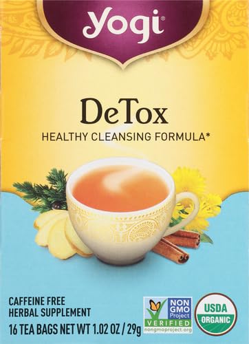 Yogi Organic Detox Tea, 16 ct - Bloomnest
