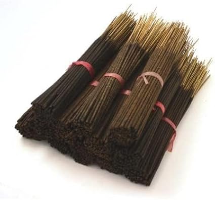 Bless-Frankincense-and-Myrrh 100%-Natural-Handmade-Hand-Dipped-Incense-Sticks Organic-Chemicals-Charcoal-Free Purification-Relaxation-Positivity-Yoga-Meditation Best-Woods-Scent (500 Sticks (26 OZ)) BlessInternational