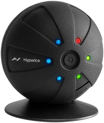 Hyperice Hypersphere Go - Vibrating Massage Ball for Muscle Recovery, Myofascial Release and Soreness Relief - Portable Fitness Massager, Perfect for use at The Gym, or at Home - FSA and HSA - Bloomnest
