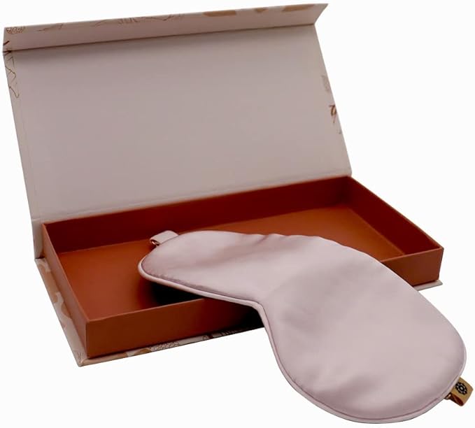 Silk Eye Mask for Sleeping (Rose Water) - Bloomnest