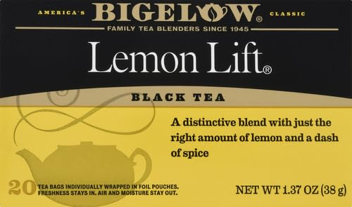 Bigelow Tea Lemon Lift Tea, 6 Count - Bloomnest