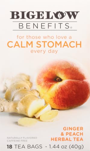 Bigelow Tea Ginger & Peach, 18 ct (Pack of 2) - Bloomnest