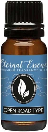 Eternal Essence Oils Open Road 10ml Fragrance Oil – Lemon Peel, Clary Sage, Lavender & Cedarwood – Bright, Fresh, Woodsy Blend with Aquatic & Herbal Notes EternalEssenceOils