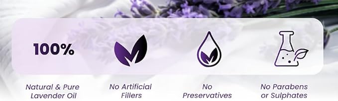 Lavender Essential Oil – 10ml Pure and Natural Diffuser Oil for Aromatherapy Diffuser, Humidifier, Massage – Undiluted, No Fillers (Lavender) MarcoEsra